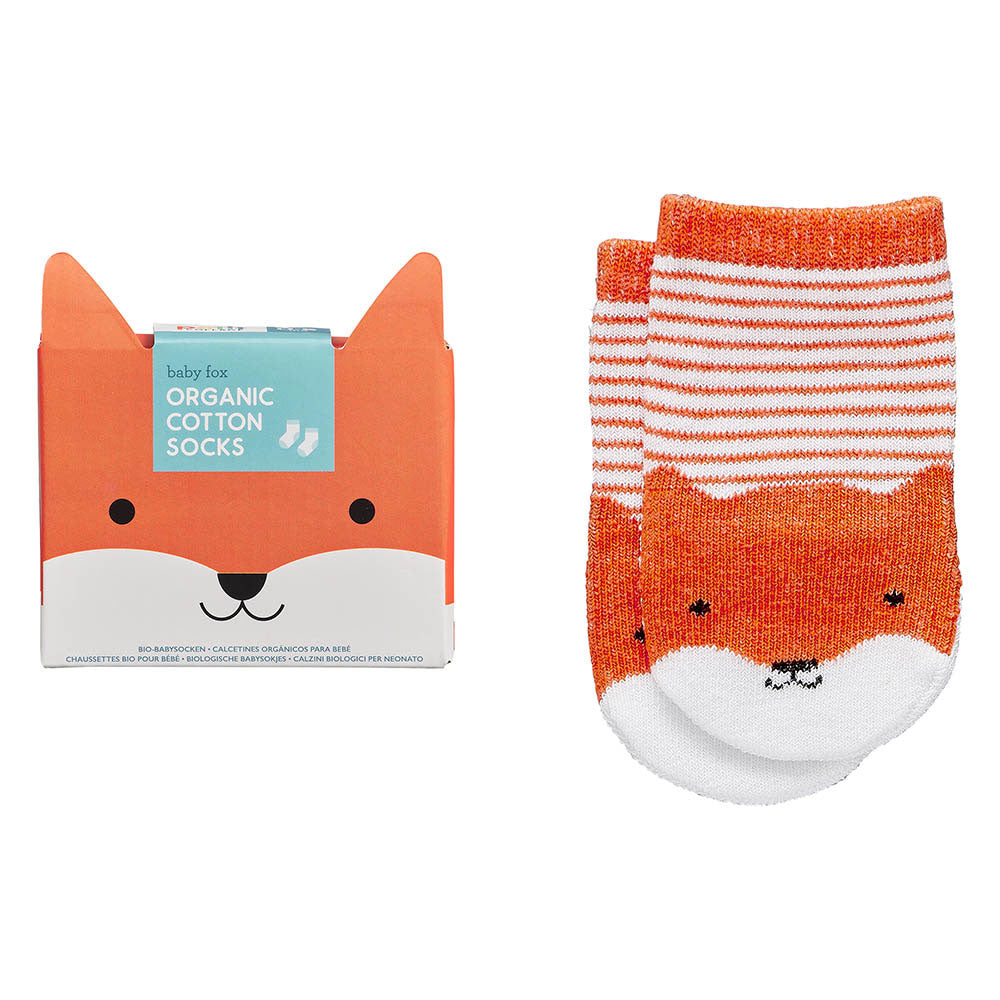Organic cotton socks Fox
