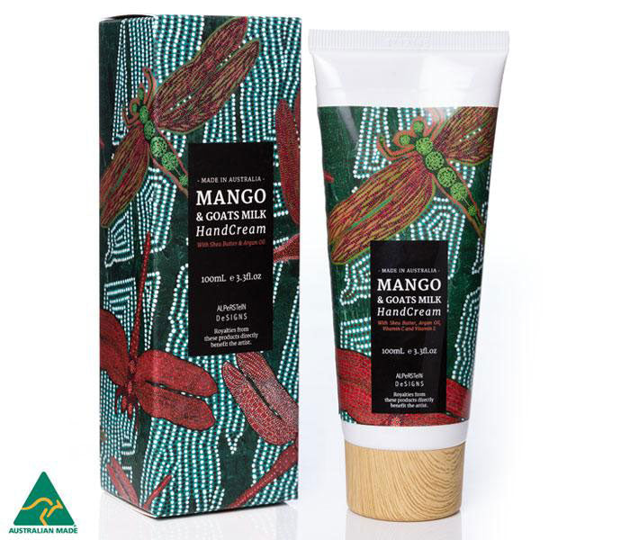 Australian Made Hand Cream Mango- Sheryl J Burchill