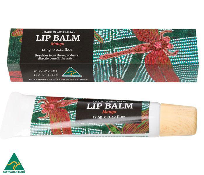 Australian Made Lip Balm Mango- Sheryl J Burchill